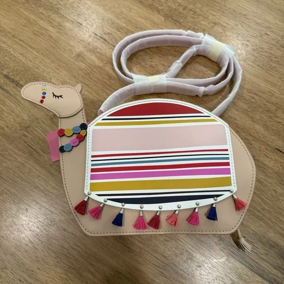 NWT KATE SPADE LEATHER CROSSBODY ICONIC CAMEL BAG WITH LONG STRAP COLLECTIBLE - Picture 3 of 16